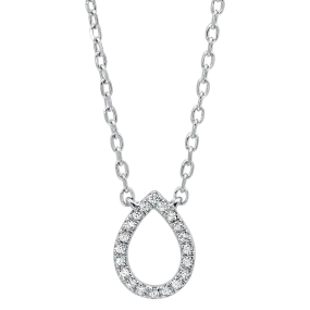 14K Diamond Pendant