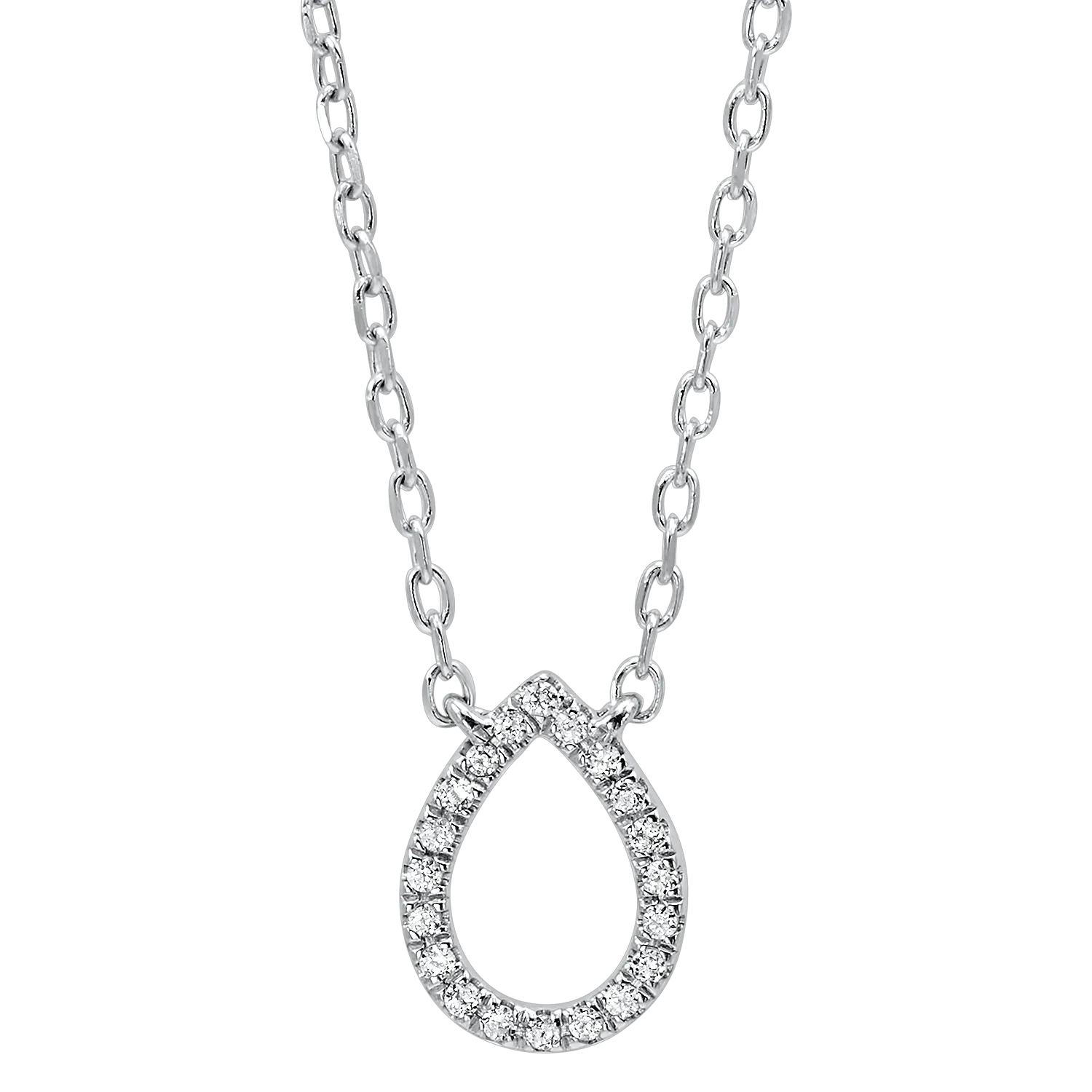 14K Diamond Pendant