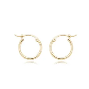 14k Gold Hoop Earrings