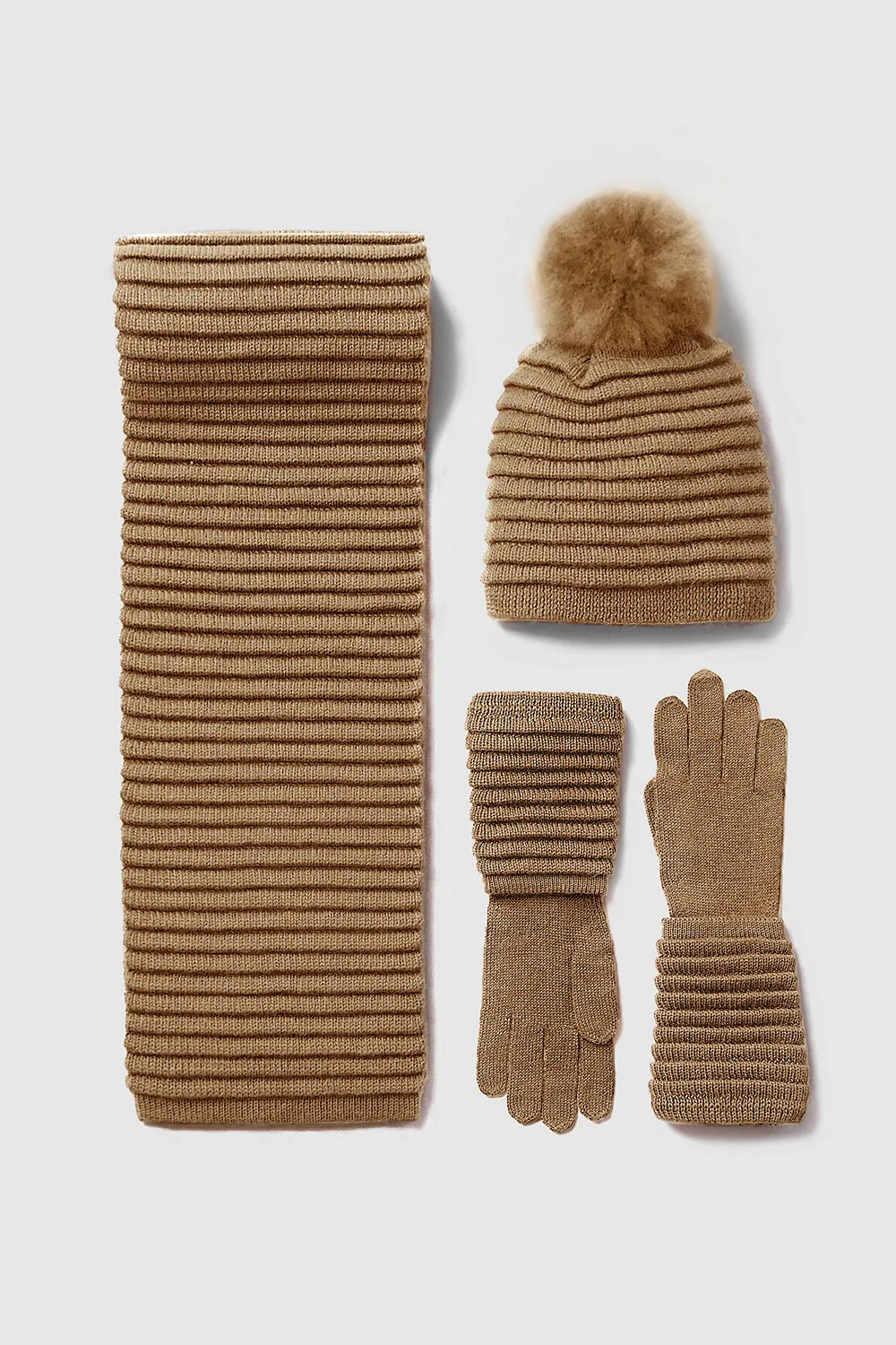 Adult Ribbed Gloves