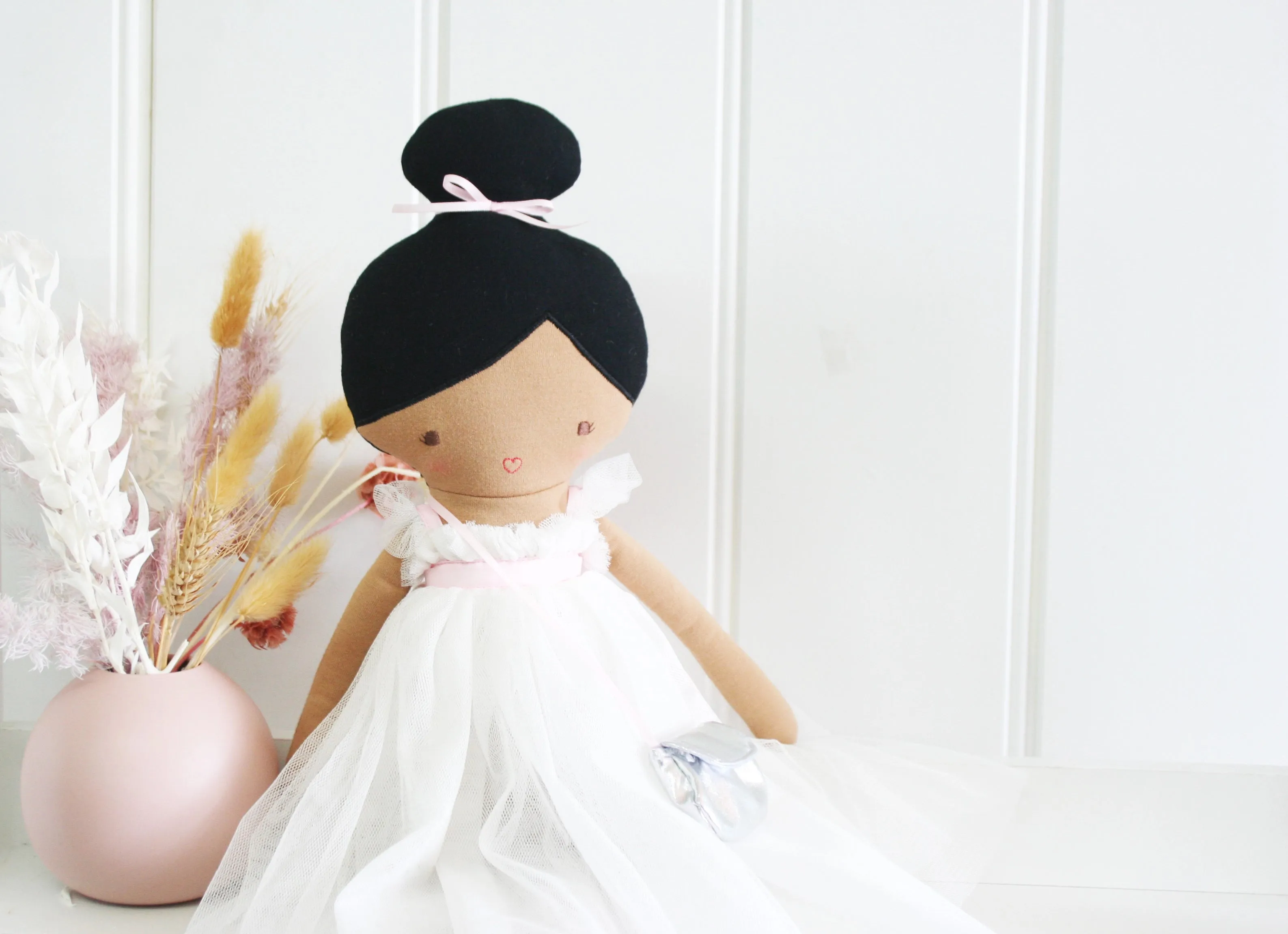 Alimrose Charlotte Doll Ivory 48cm