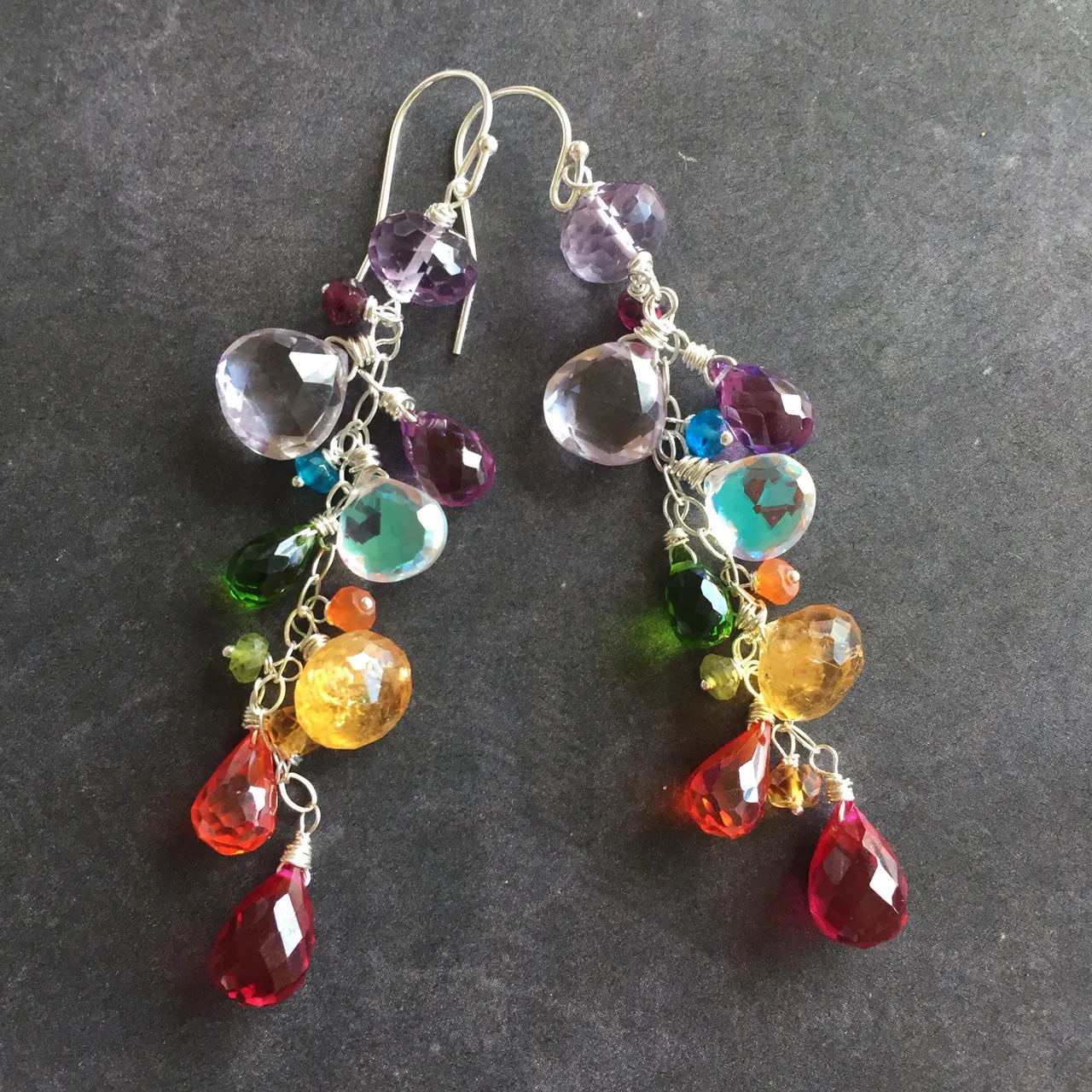 Anniversary Dangle Earrings