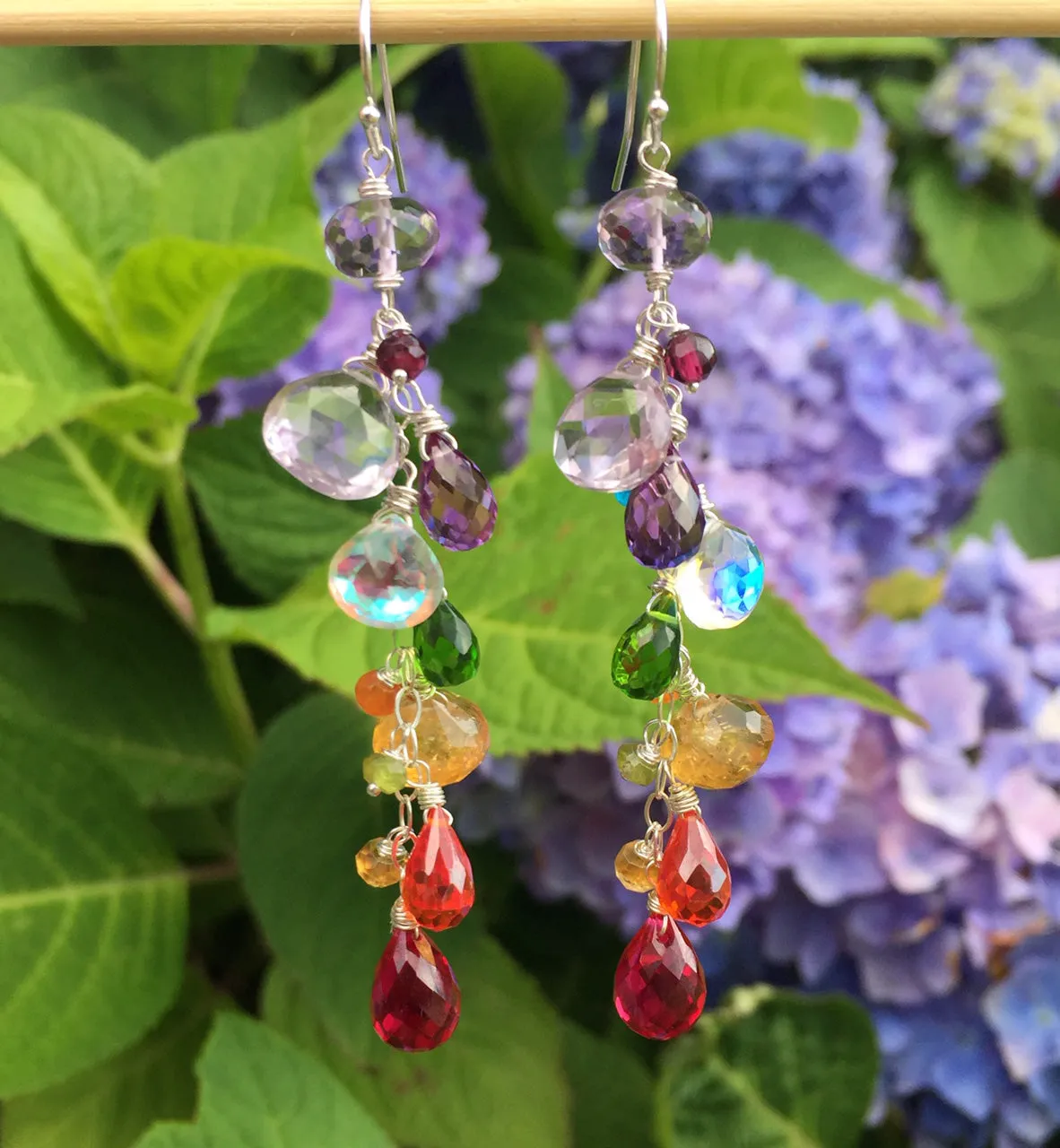 Anniversary Dangle Earrings