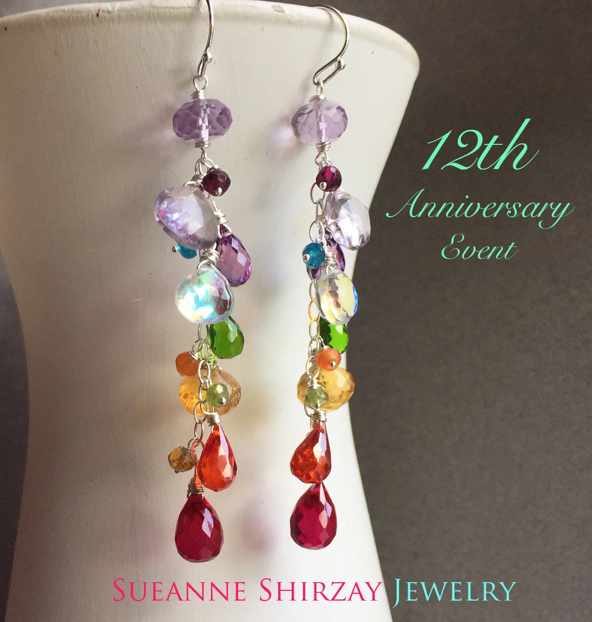 Anniversary Dangle Earrings