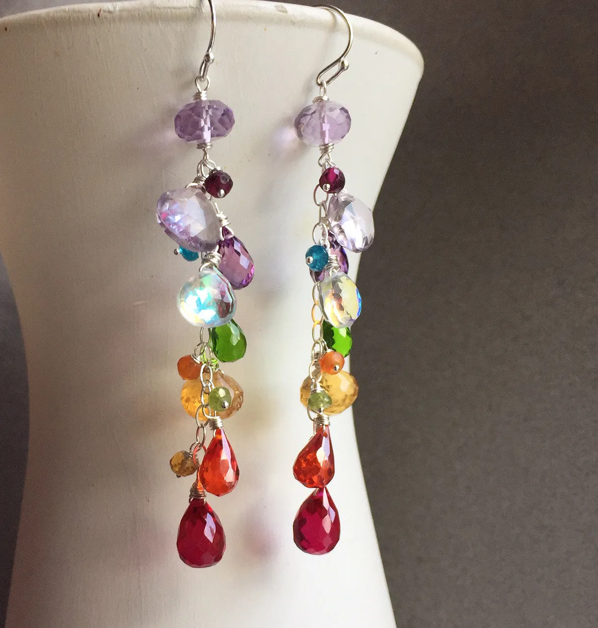 Anniversary Dangle Earrings