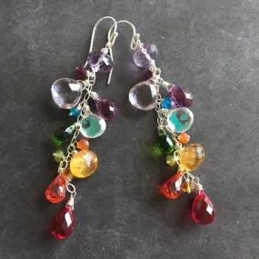 Anniversary Dangle Earrings