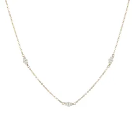 Bitty Pearl Chain Necklace