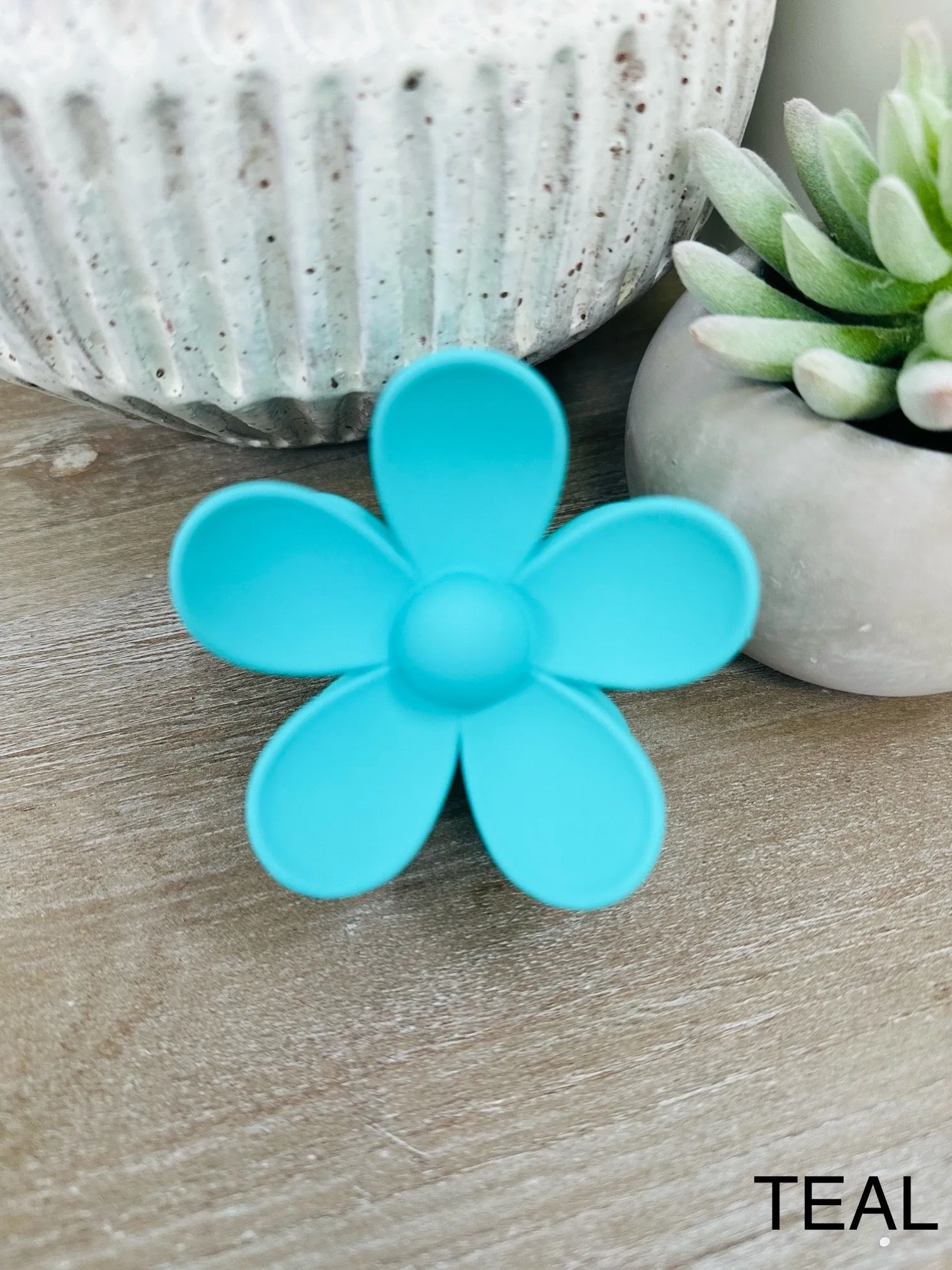 Bright Flower Hair Clip-Multiple Colors!