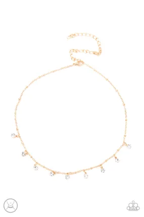 Dainty Diva Gold Choker- Necklace