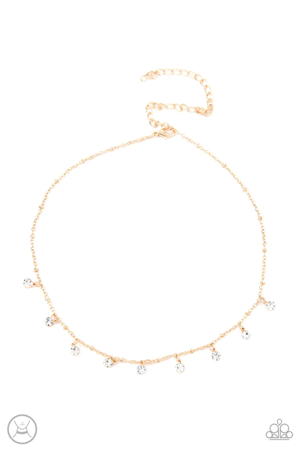 Dainty Diva Gold Choker- Necklace