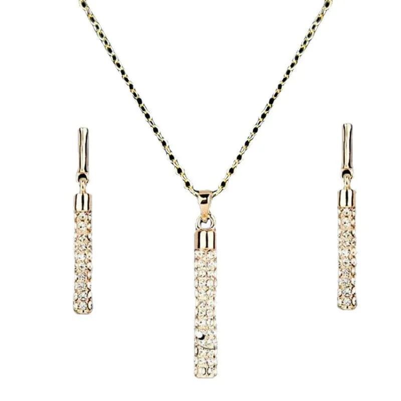 Diamond-Studded Cylindrical Rod Set