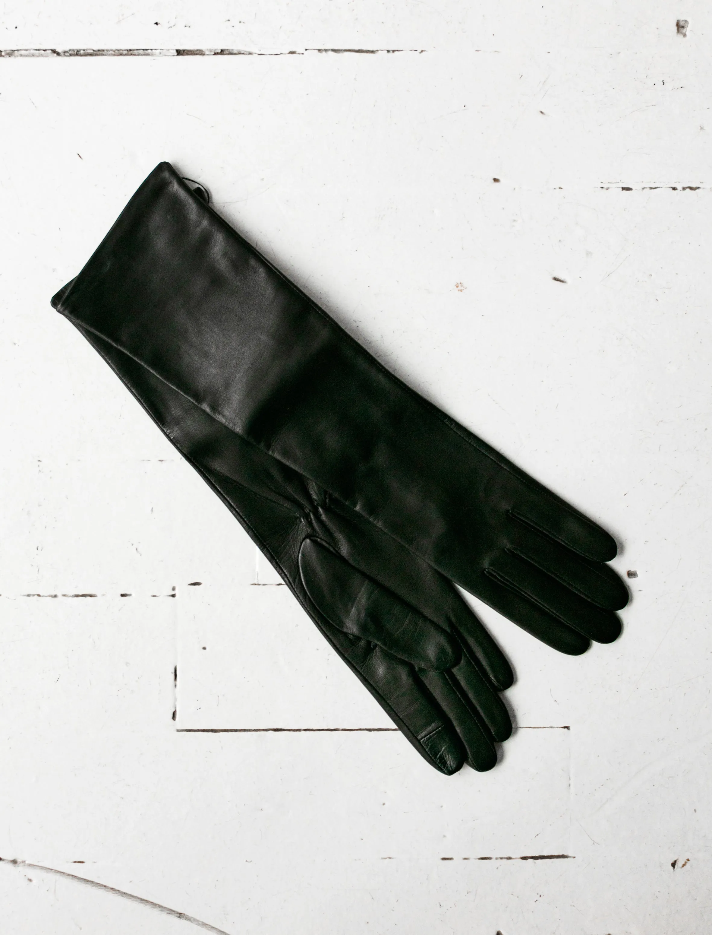 Essentials Long Gloves Black