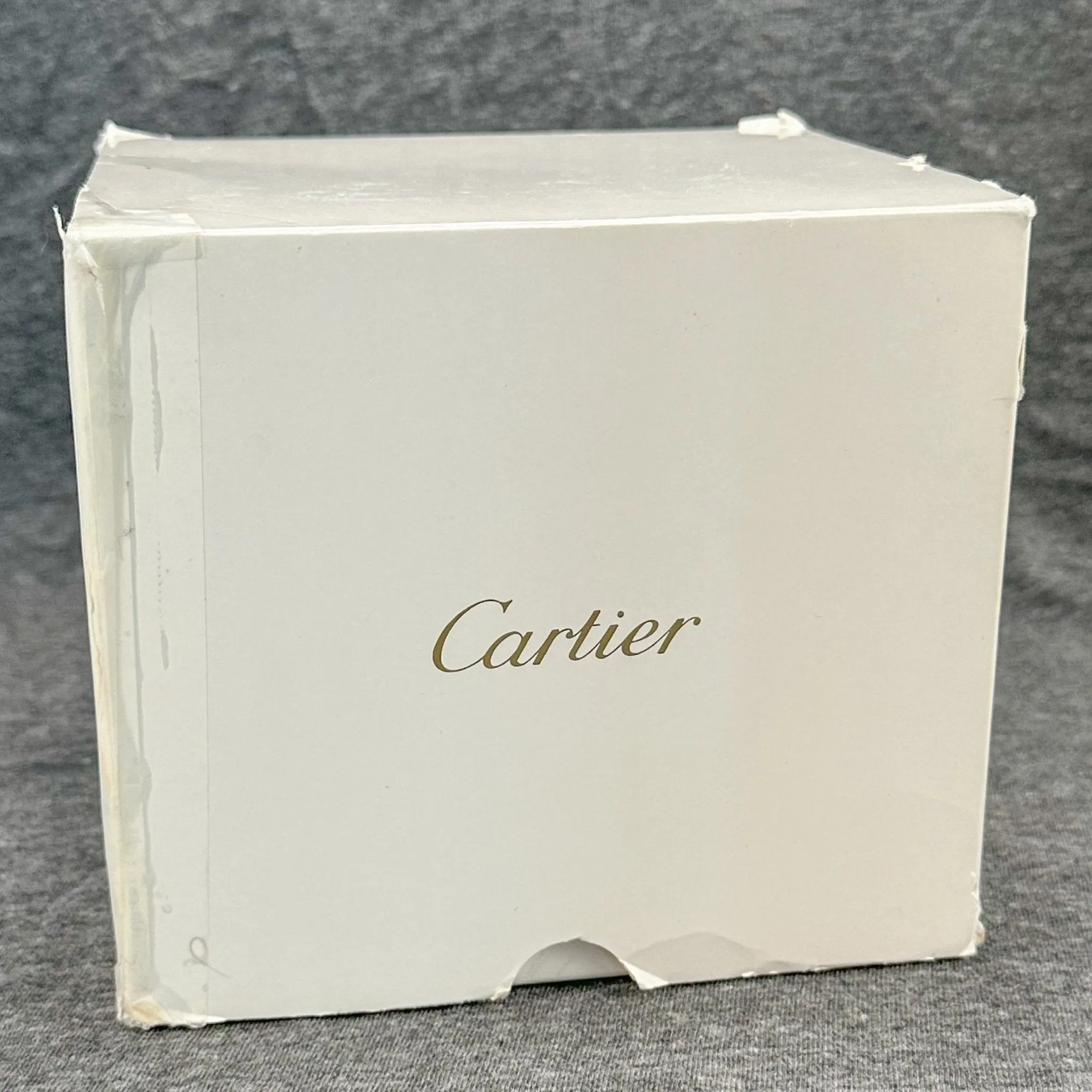 Estate Cartier White Outer Box EMPTY