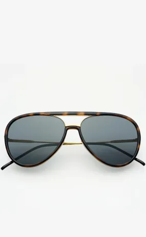 Freyrs Shay Matte Tortoise Sunglasses