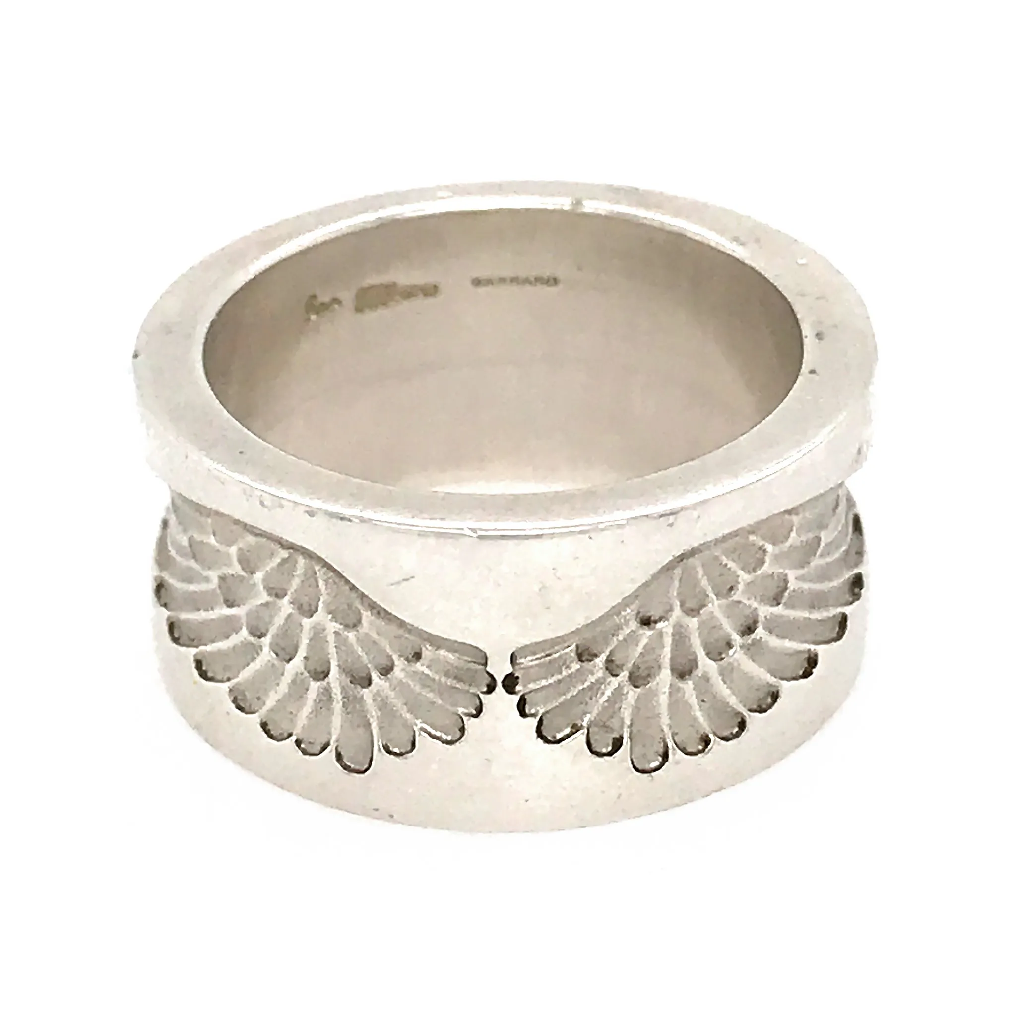 Garrard by Jade Jagger Winged Ring in Sterling Silver