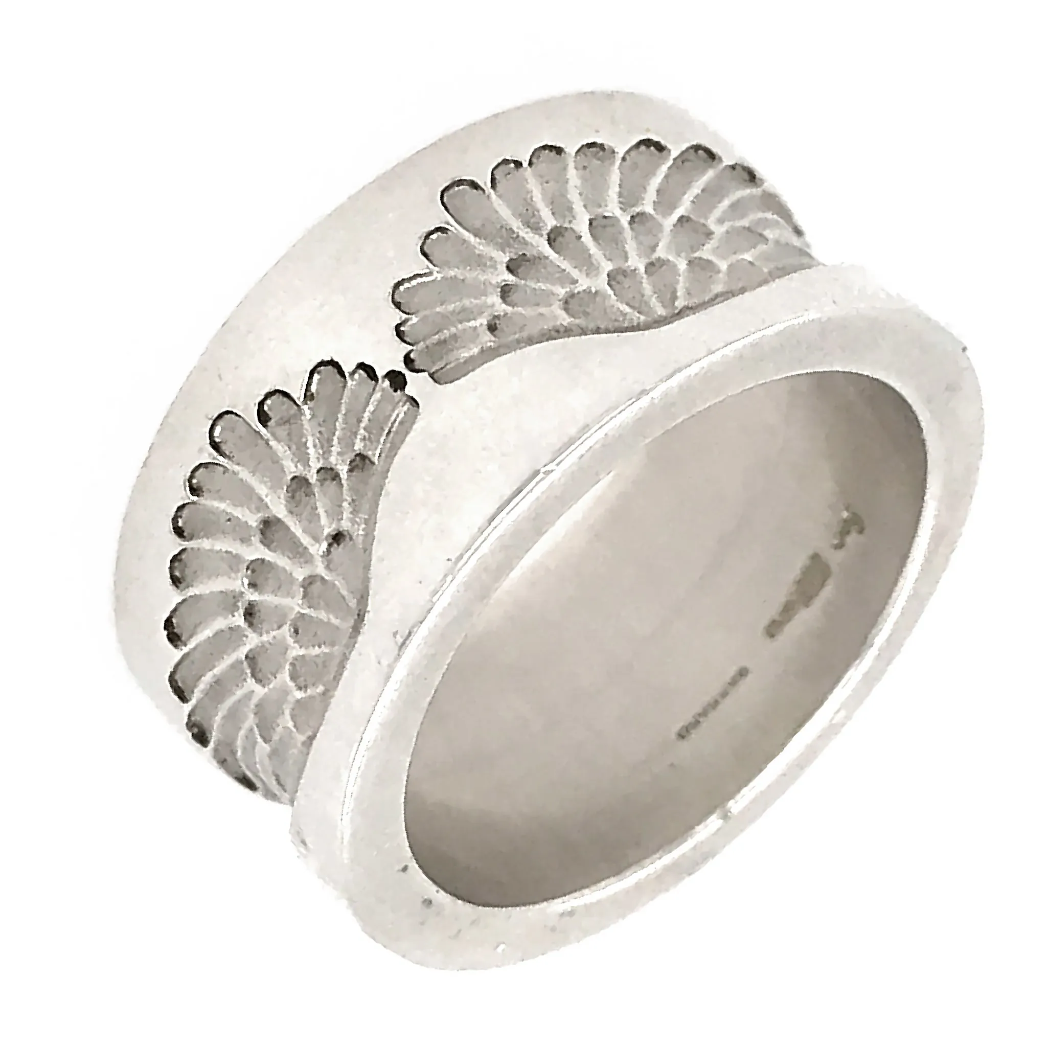 Garrard by Jade Jagger Winged Ring in Sterling Silver