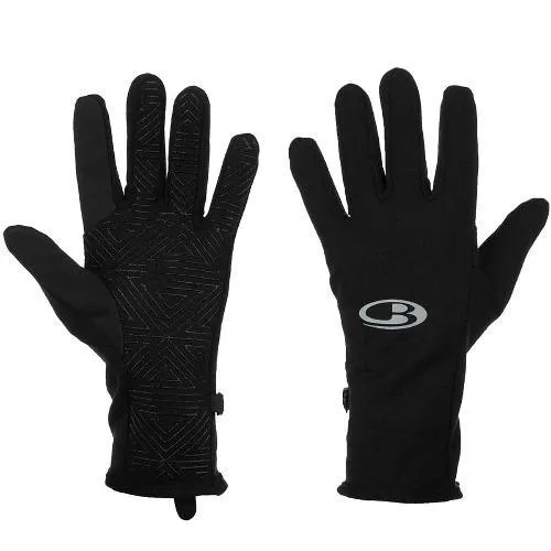 icebreaker Merino Unisex Quantum Gloves Black