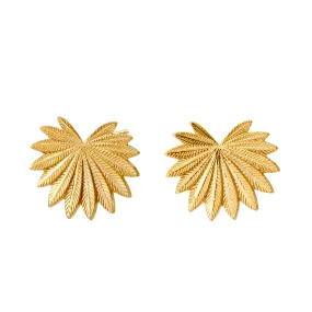 Jardin Palm Leaf Studs