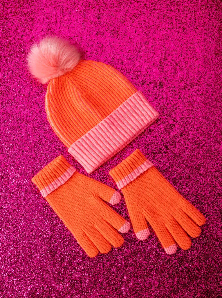 Joy Touchscreen Glove, Orange