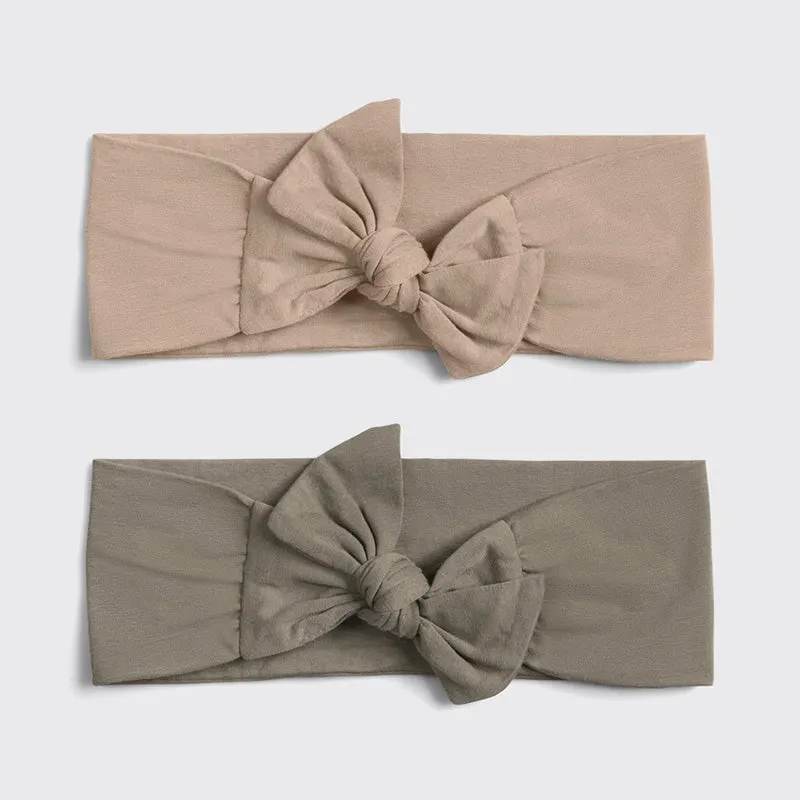 KITSCH | Cotton Adjustable Headbands - 2pc