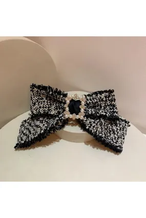 LADY PENELOPE HAIR BOW BLACK