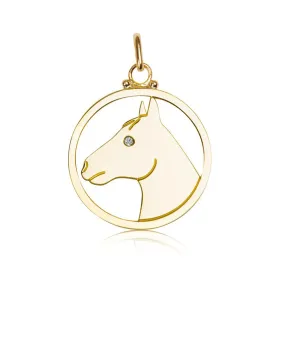 Large Horse Pendant