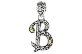 Letter B Pendant