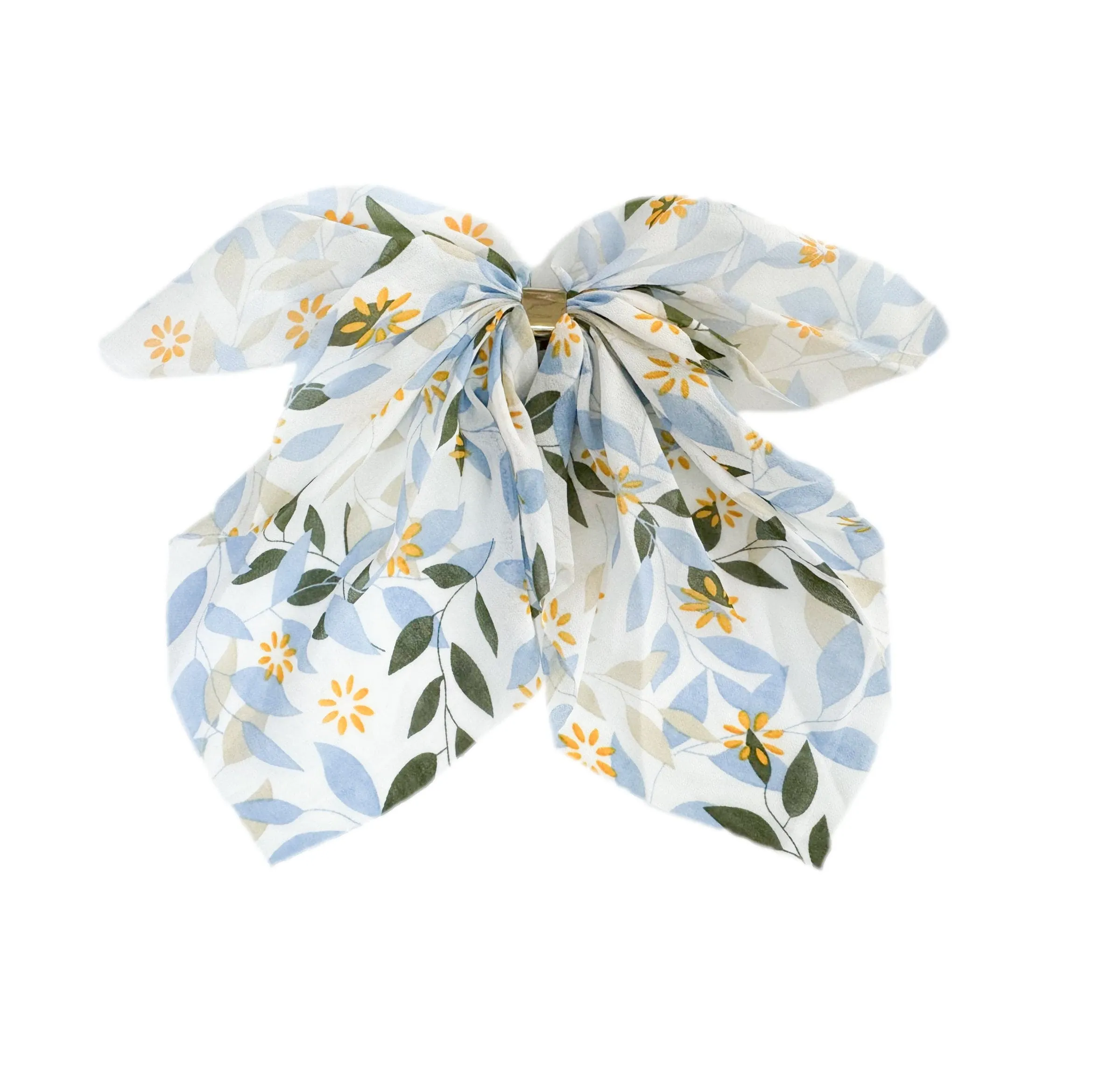 Lucy Silk Hair Bow Clip