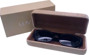 Luv Lou Black Cat-Eye Sunglasses