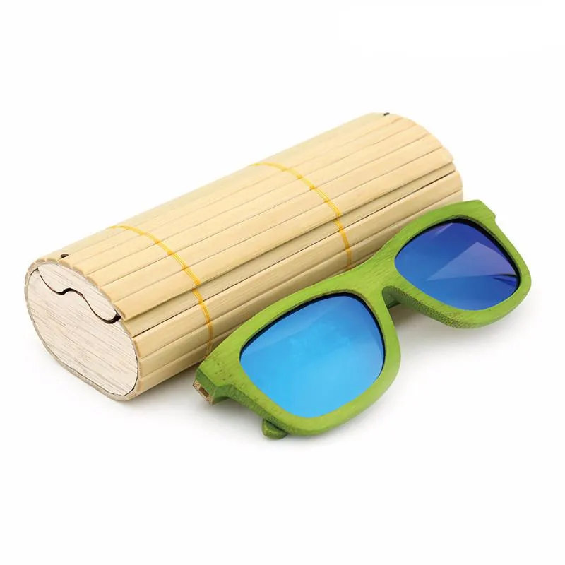 Luxury Unisex Wooden Bamboo Sunglasses Polarized UV400