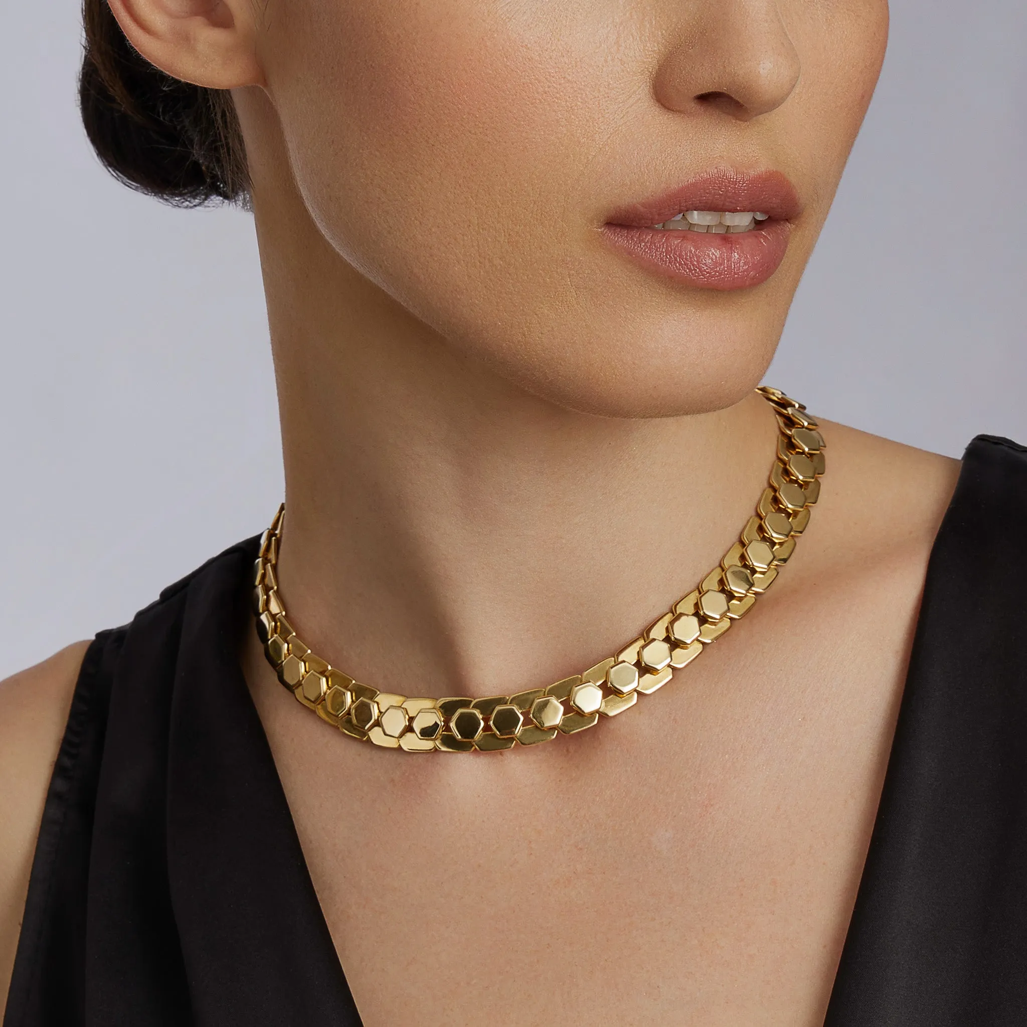 Marina B. 18K Gold "Chexa" Necklace