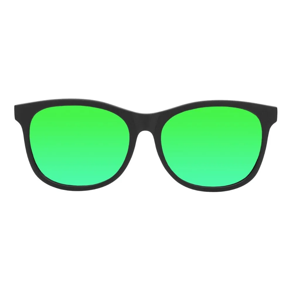 Marsquest Momentum Sunglasses - Carbon Black & Neon Green