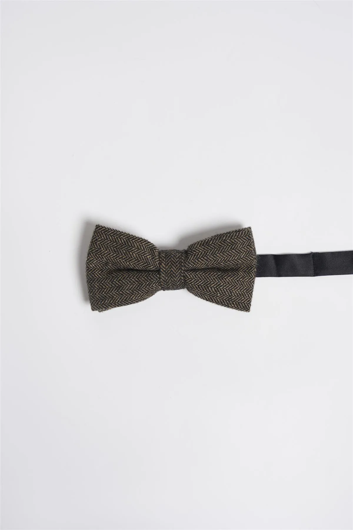 Martez Bow Tie Set Brown