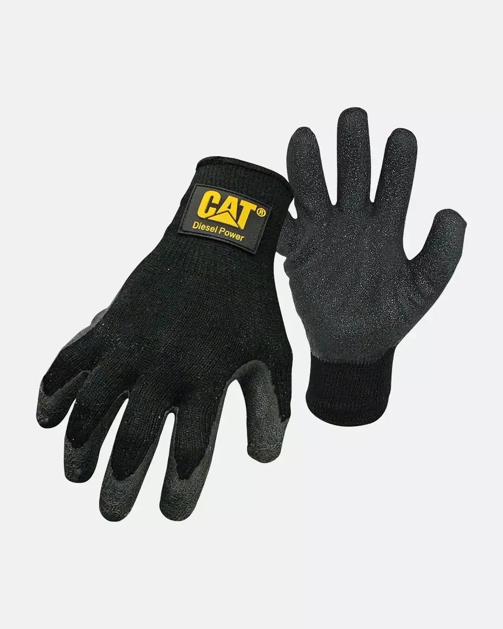 Men's Diesel Power Black Latex Gloves