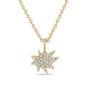 Mini Stella Pave Necklace