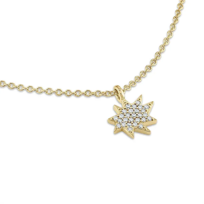 Mini Stella Pave Necklace