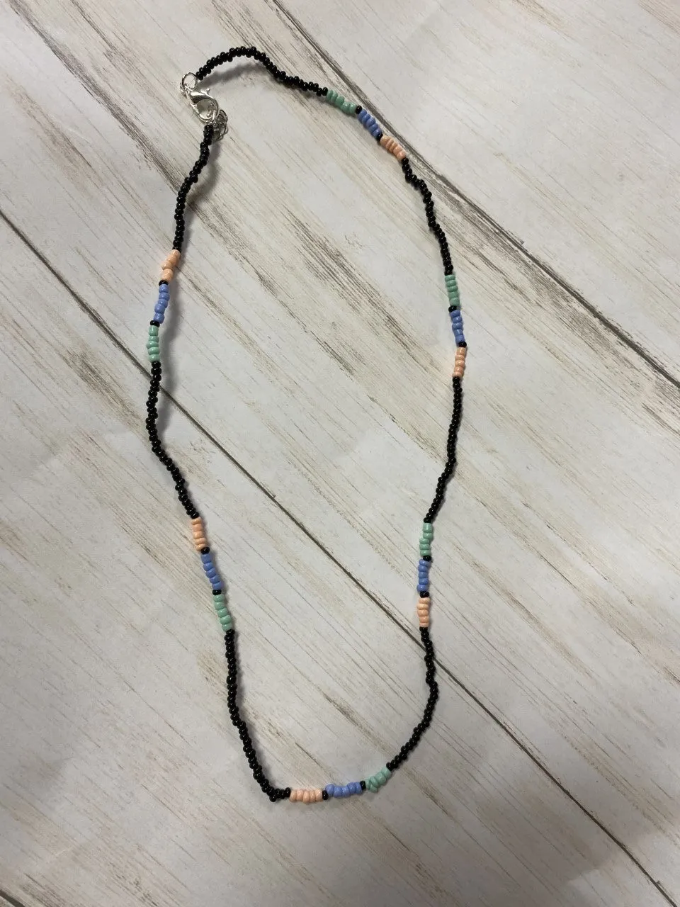 Multi Bead  Choker