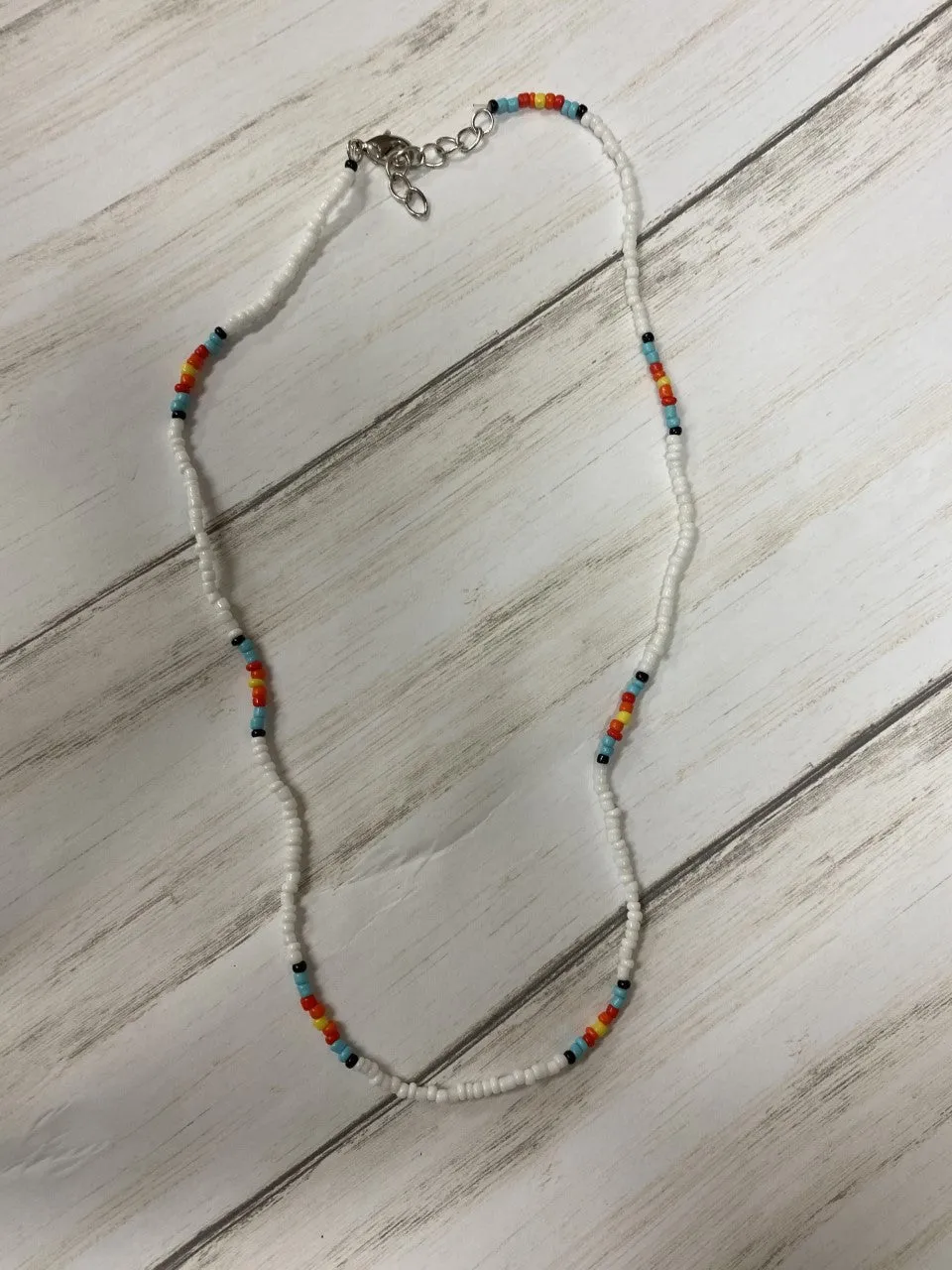 Multi Bead  Choker