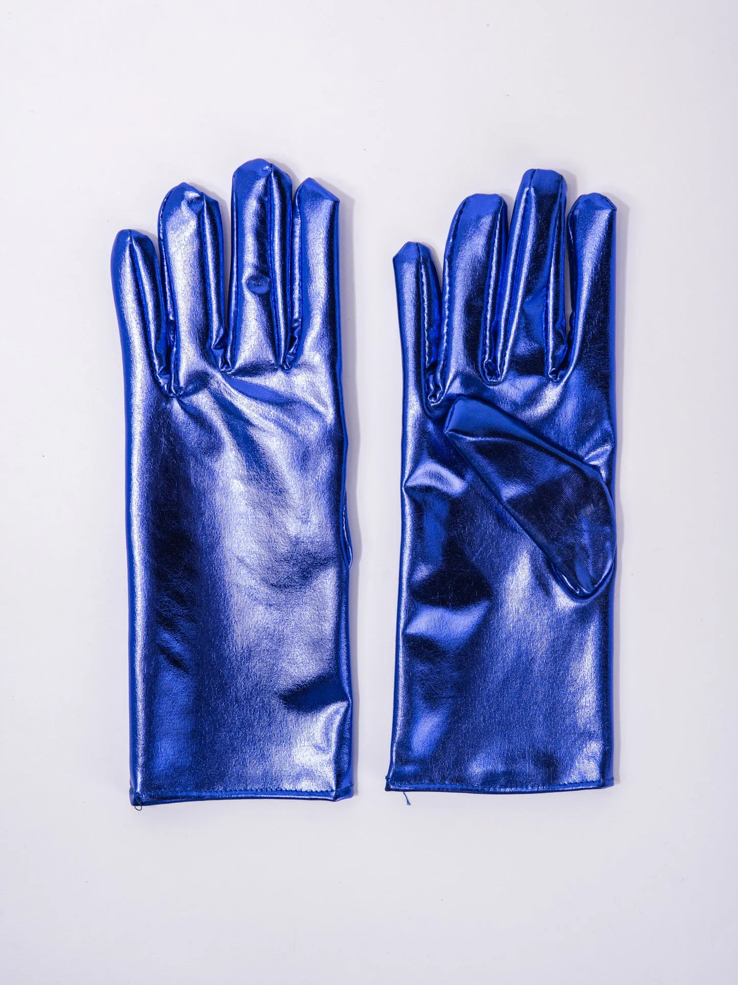 Nova Wrist Length Metallic Gloves