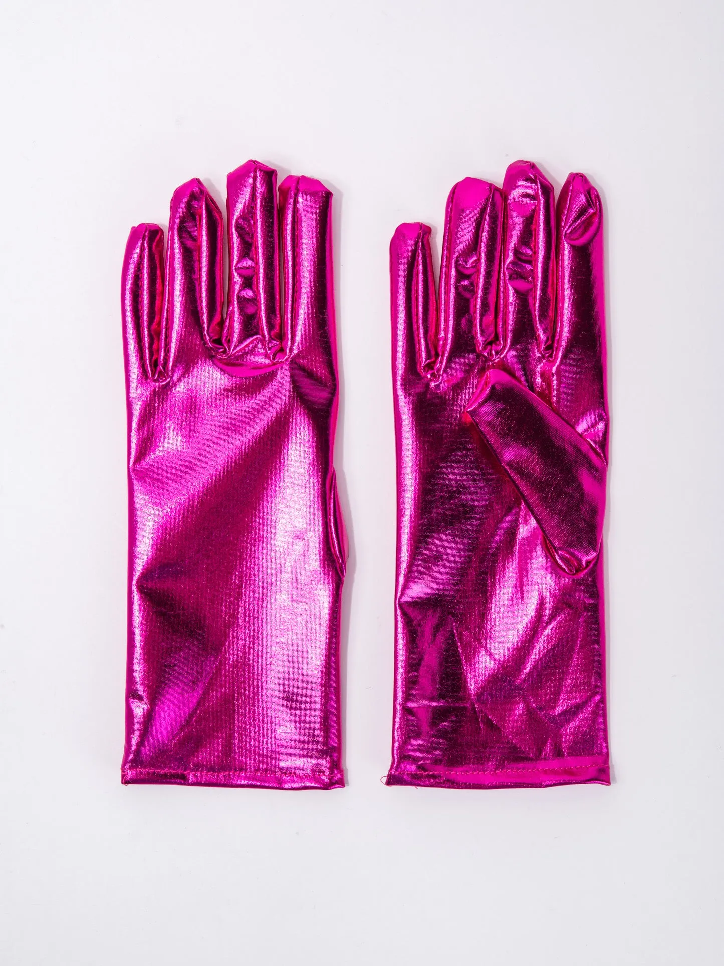 Nova Wrist Length Metallic Gloves