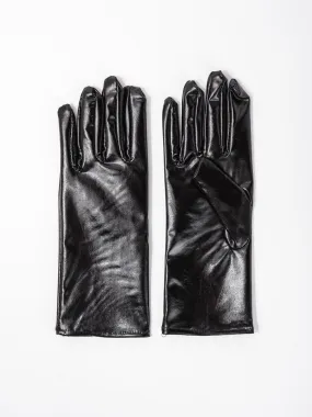 Nova Wrist Length Metallic Gloves