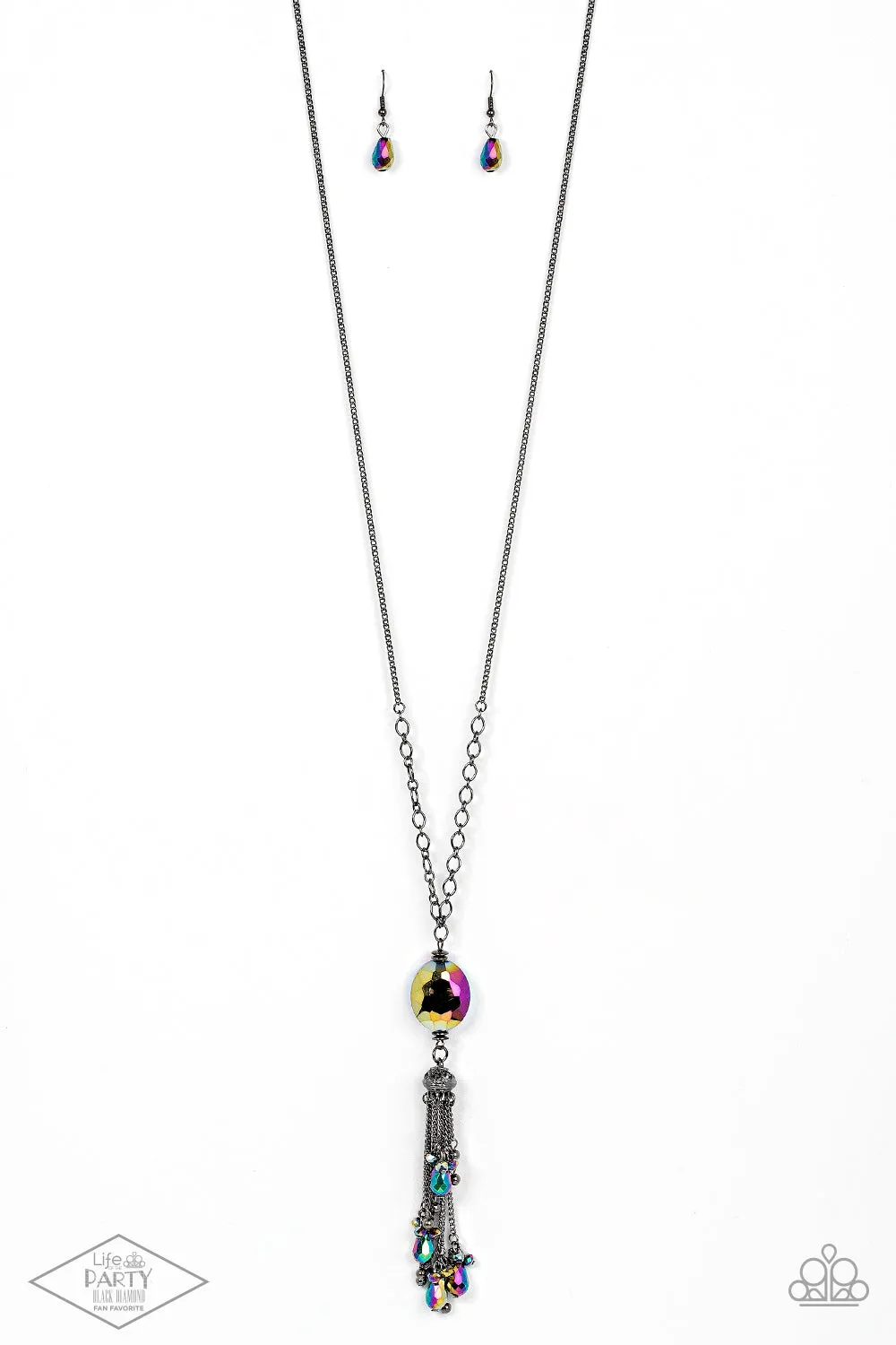 Paparazzi Fringe Flavor - Multi Oil Spill Necklace