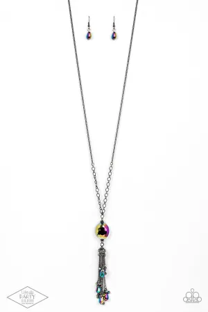 Paparazzi Fringe Flavor - Multi Oil Spill Necklace