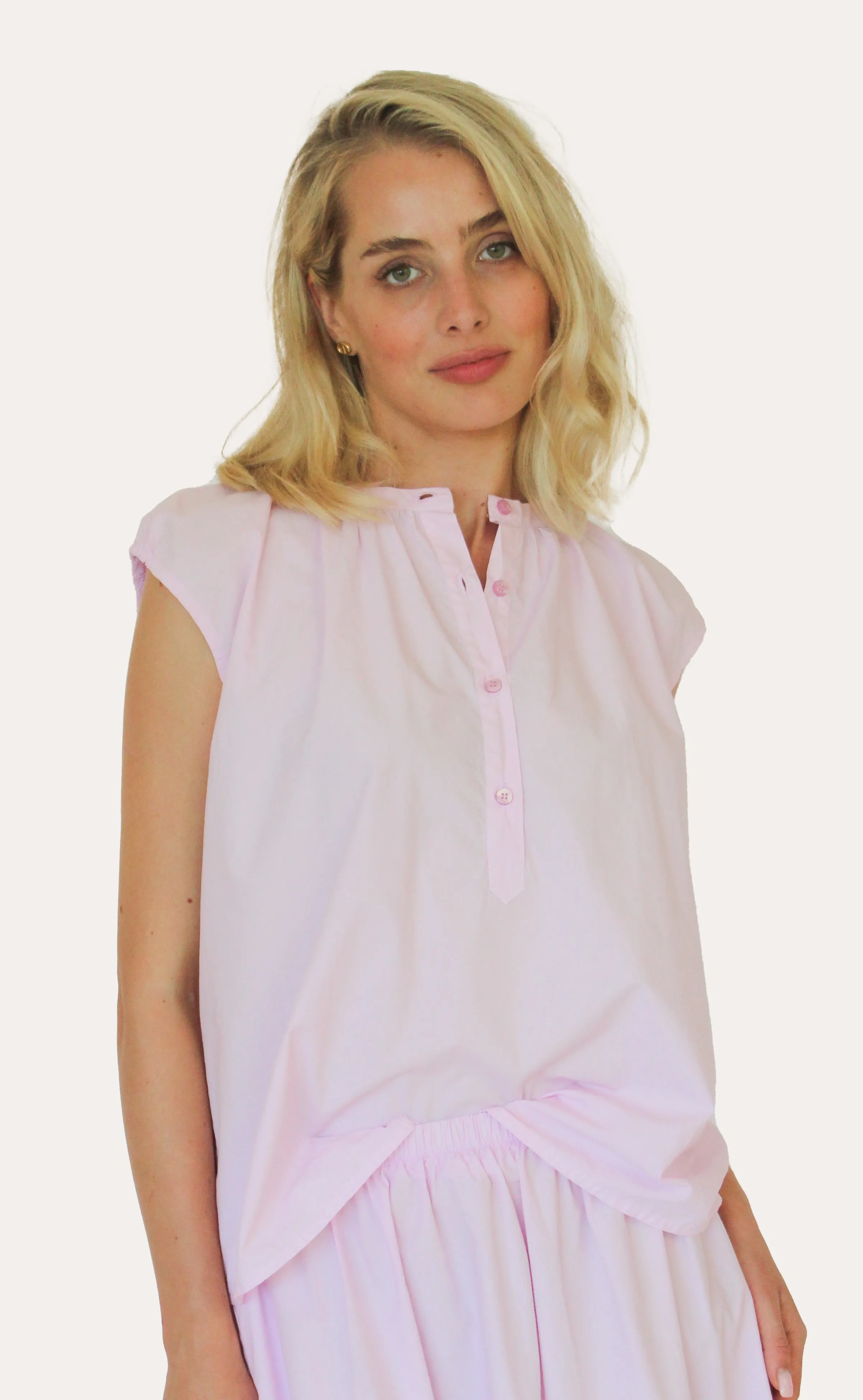 PARACHUTE MILA TOP (PINK MIST) - STARK X