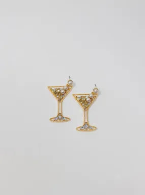 Pearl Martini Earrings