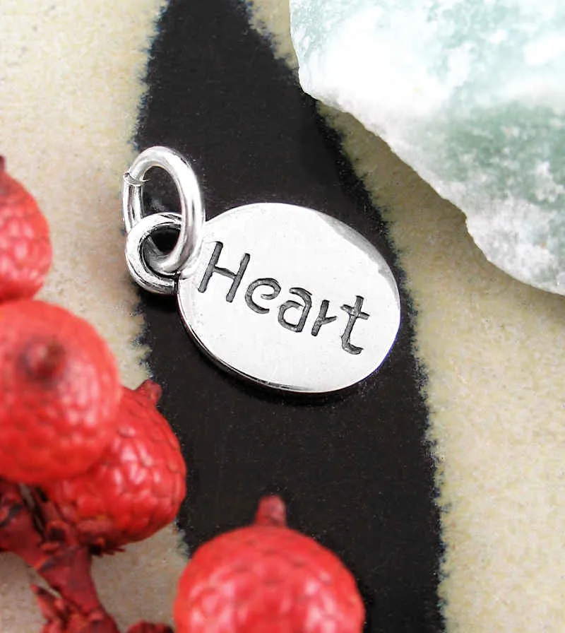 Petite Heart 4th Chakra Symbol Charm