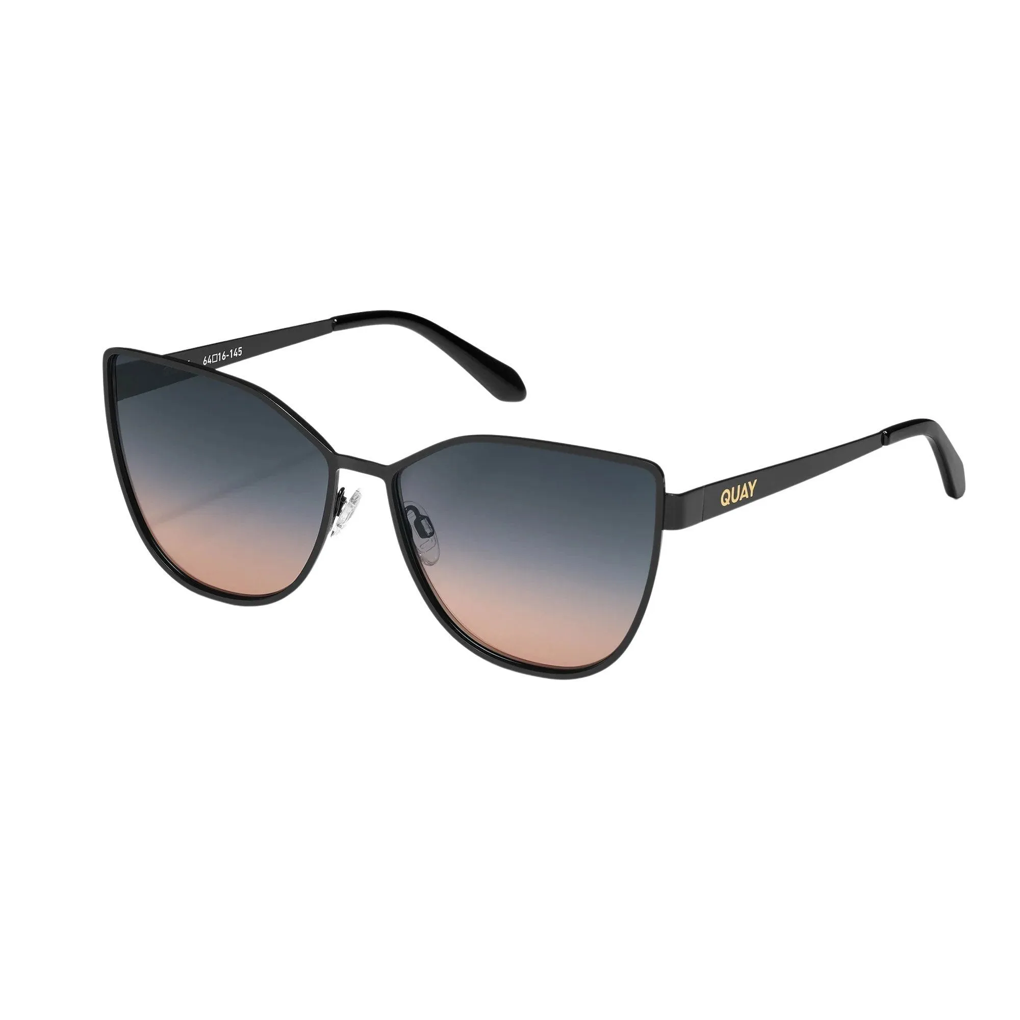 Quay Women's In Pursuit Oversized Cat Eye Sunglasses