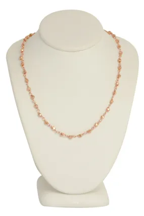 Rose Gold Nugget Necklace