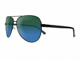 Ruby Rocks Metal 'dominica' Aviator With Embossed Temple