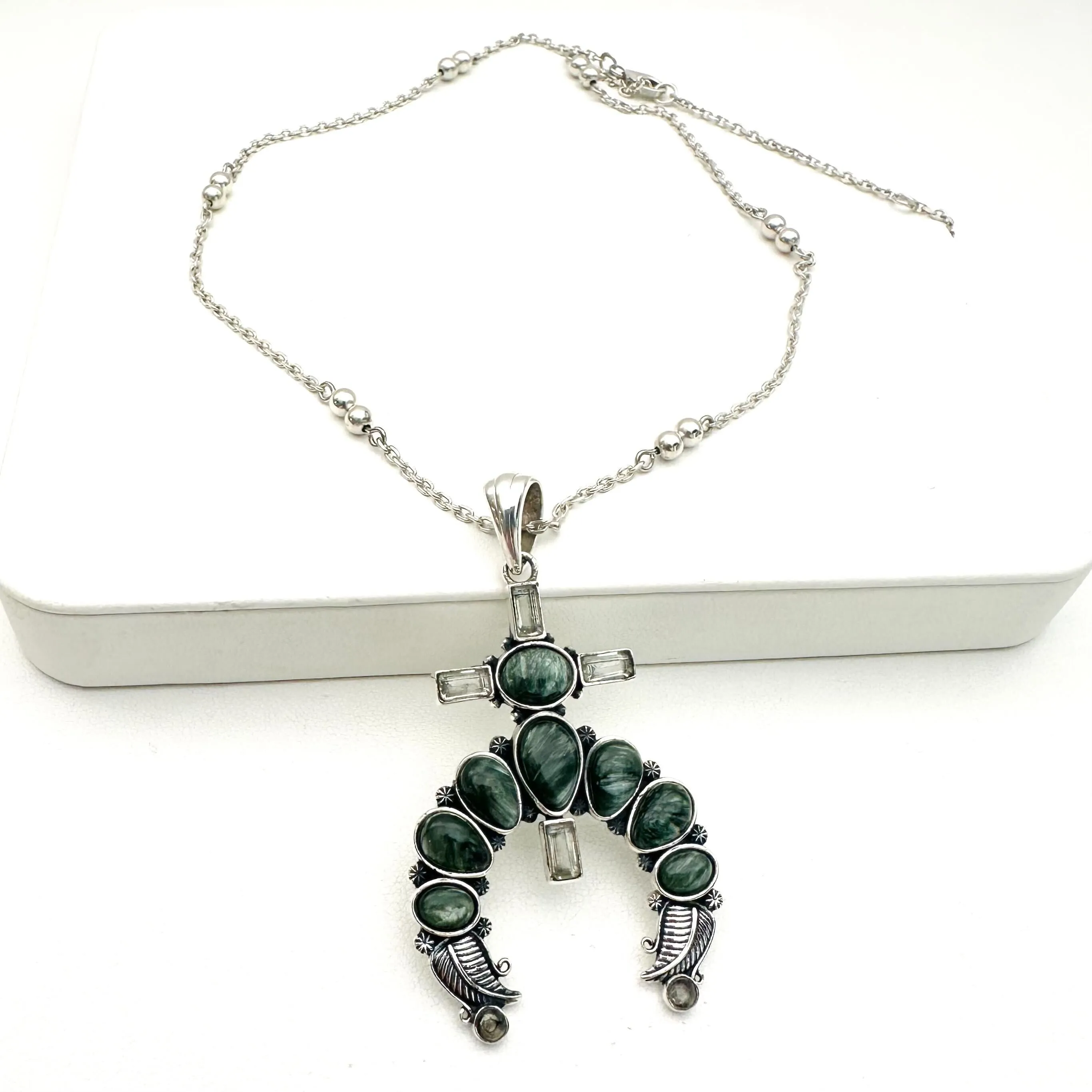 Sagrada Naja Necklace - Seraphinite